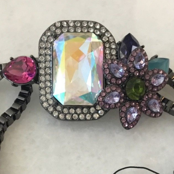 ERICKSON BEAMON ROCKS COLORFUL SWAROVSKI BRACELET - Picture 3 of 3